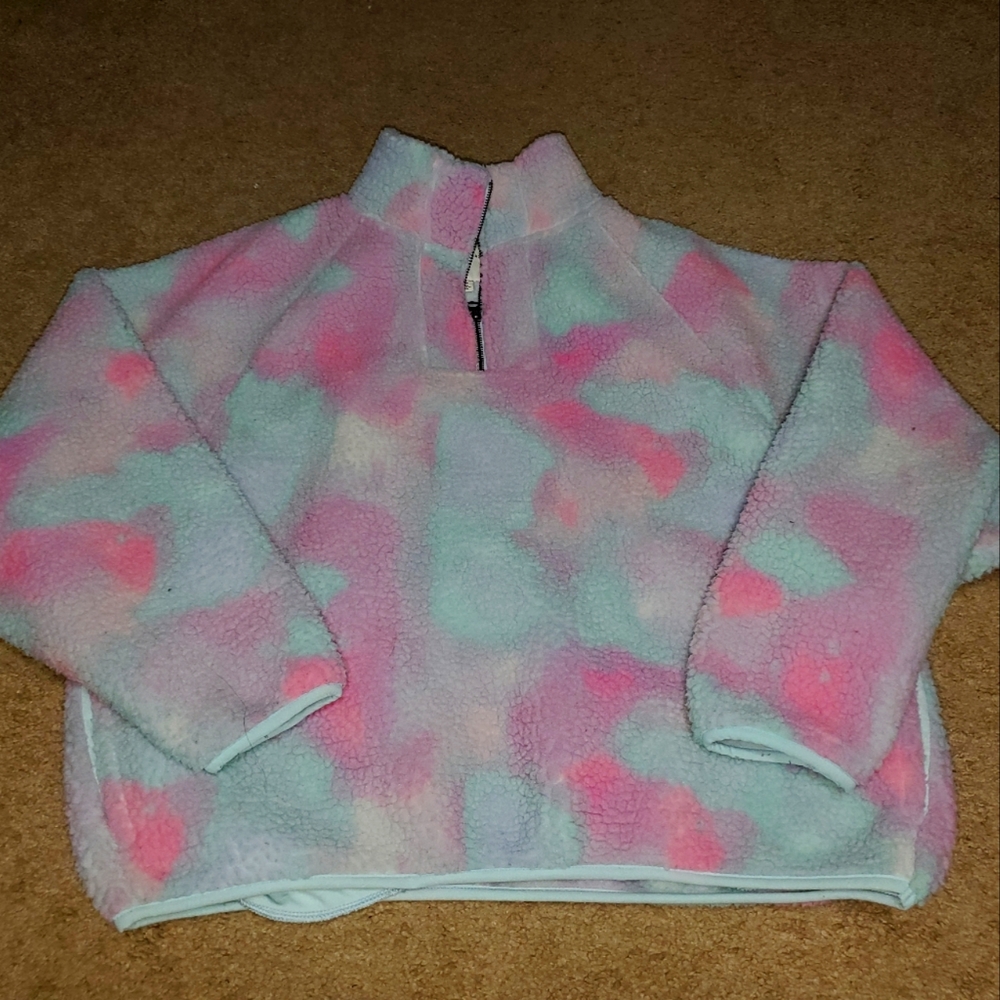 American Eagle Quarter zip fleece